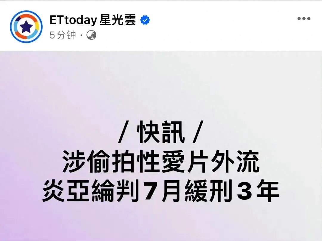 炎亞綸被判刑7個月，緩刑3年,，全案仍可上訴,！